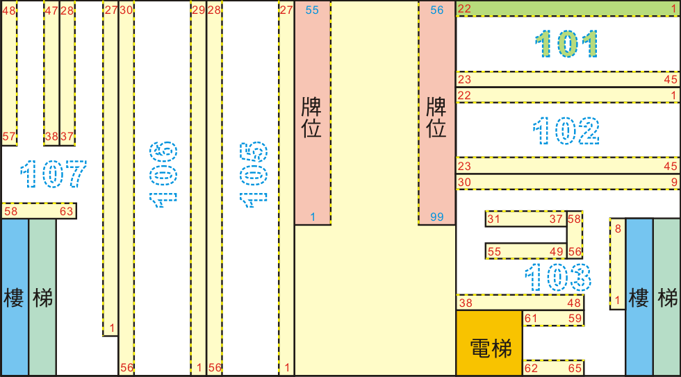 101廊