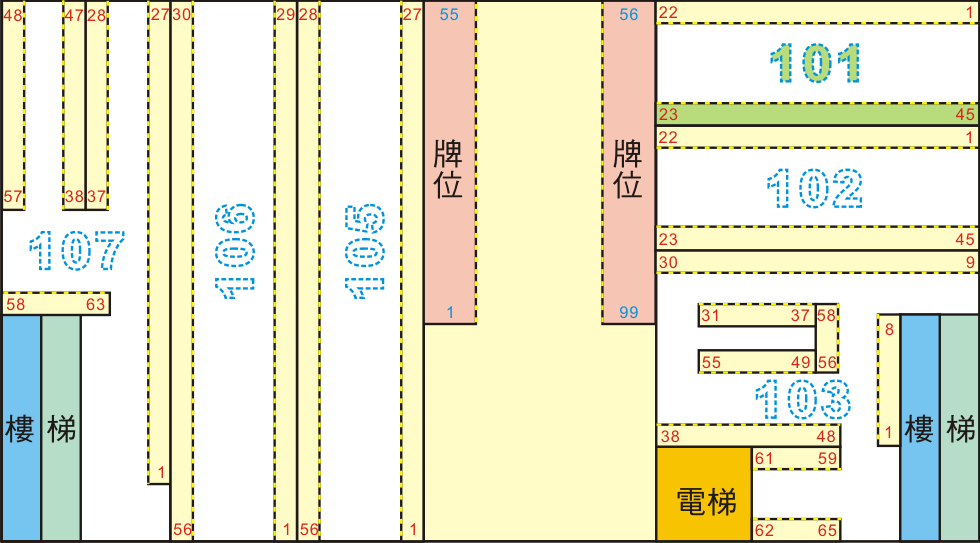 101廊