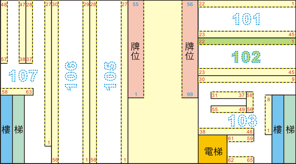 102廊