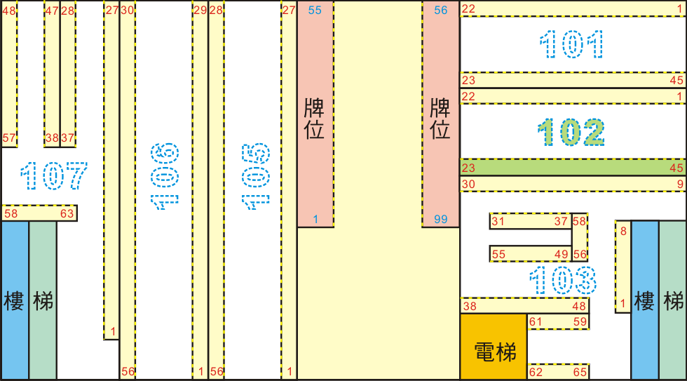 102廊