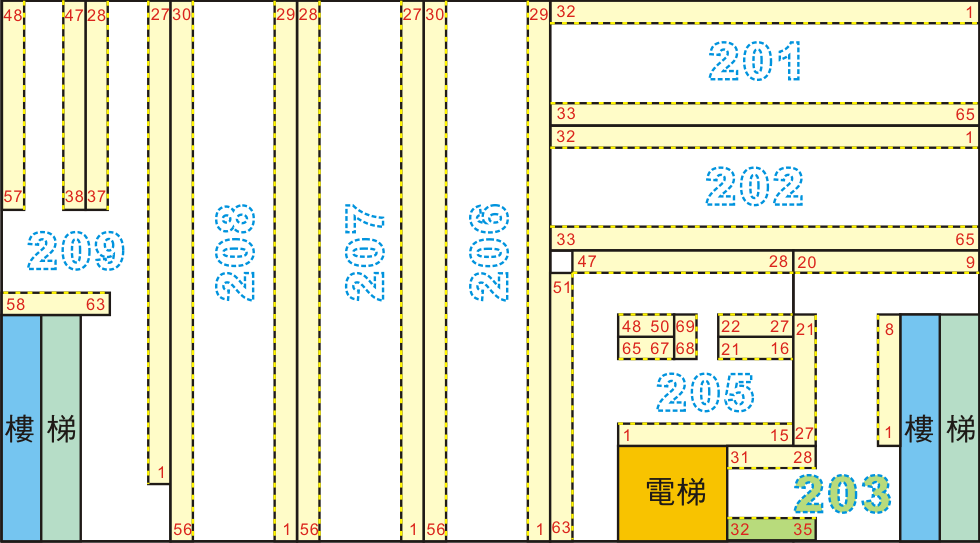 203廊
