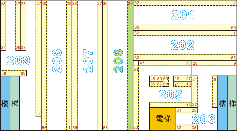 206廊
