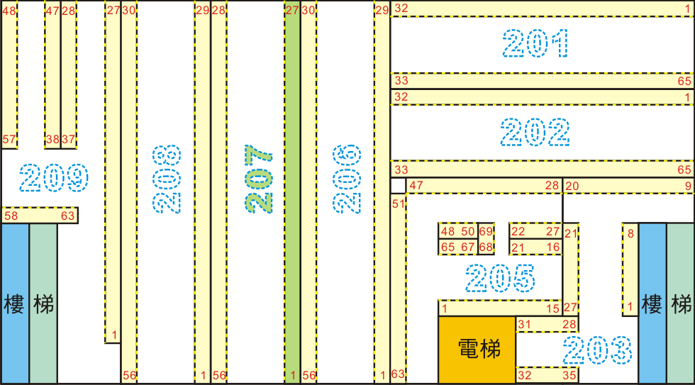 207廊