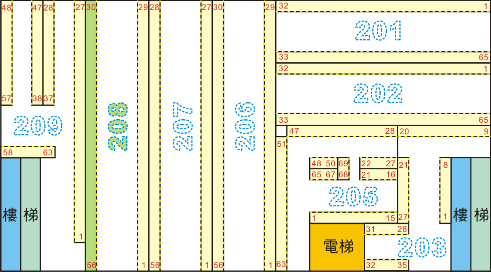 208廊