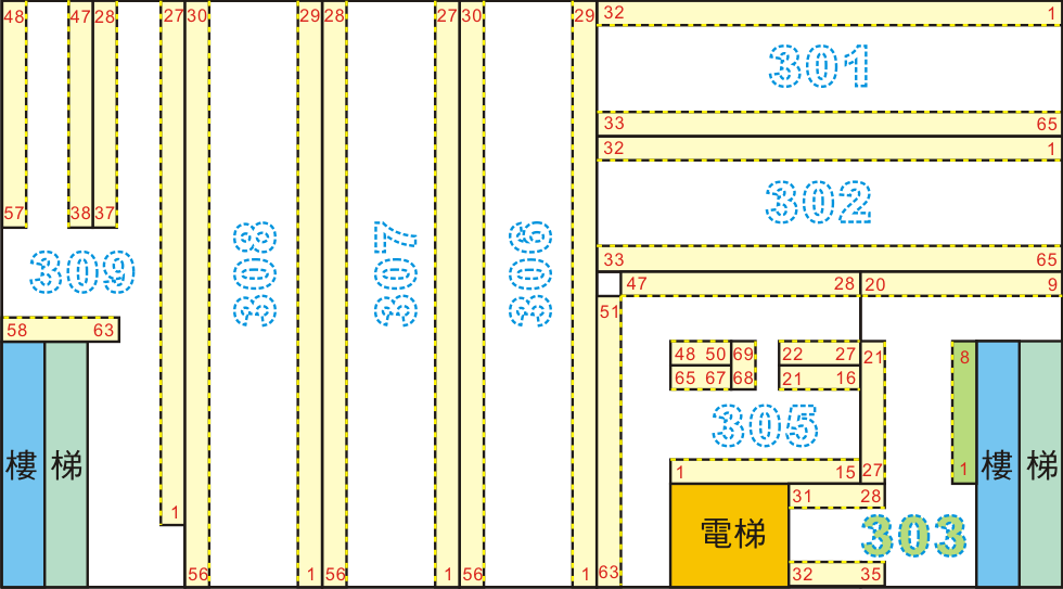 303廊