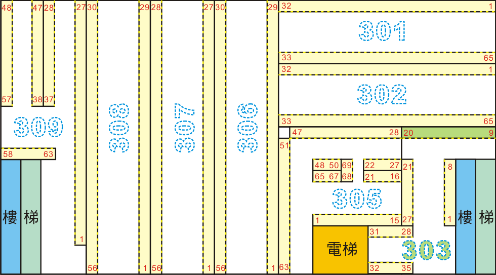 303廊