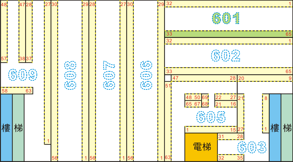 601廊