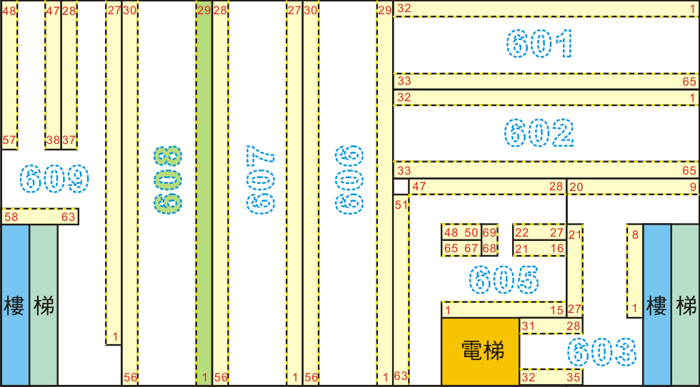 608廊