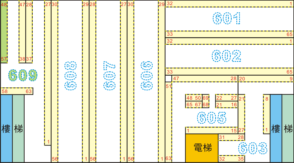 609廊