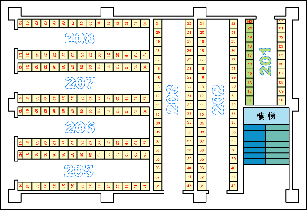 201廊