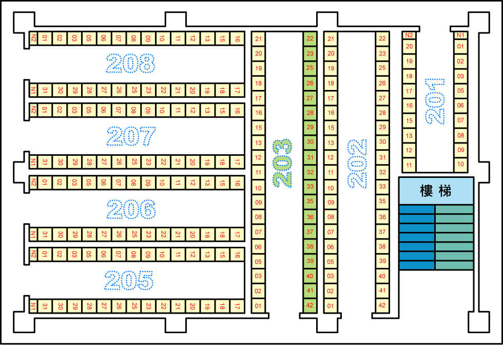 203廊